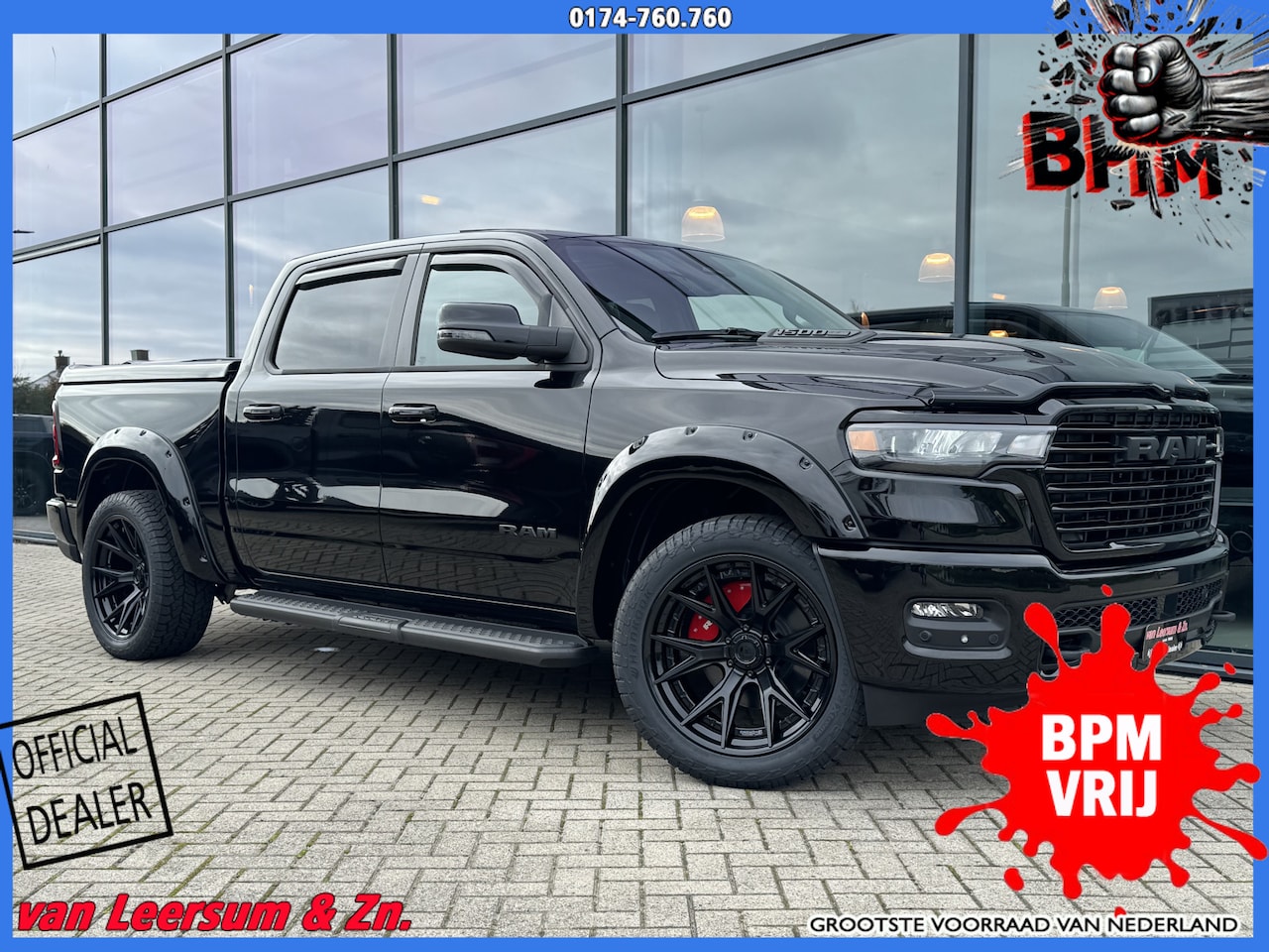 Dodge Ram 1500 - Laramie Night Hurricane | Pano | H&K | Passenger Screen - AutoWereld.nl