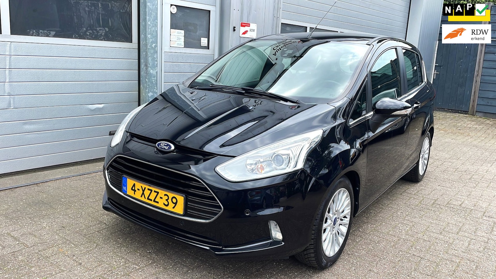 Ford B-Max - 1.0 EcoBoost Titanium-Navi-Clima-Cruise-Trekhaak - AutoWereld.nl