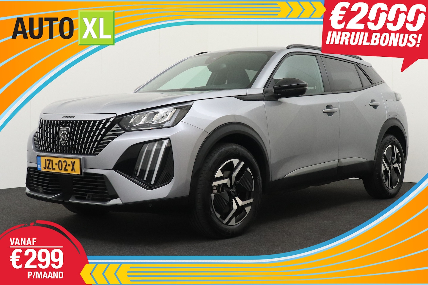 Peugeot 2008 - 167 PK Aut. Hybrid Allure Half-Leder Climate Carplay 17'LMV - AutoWereld.nl