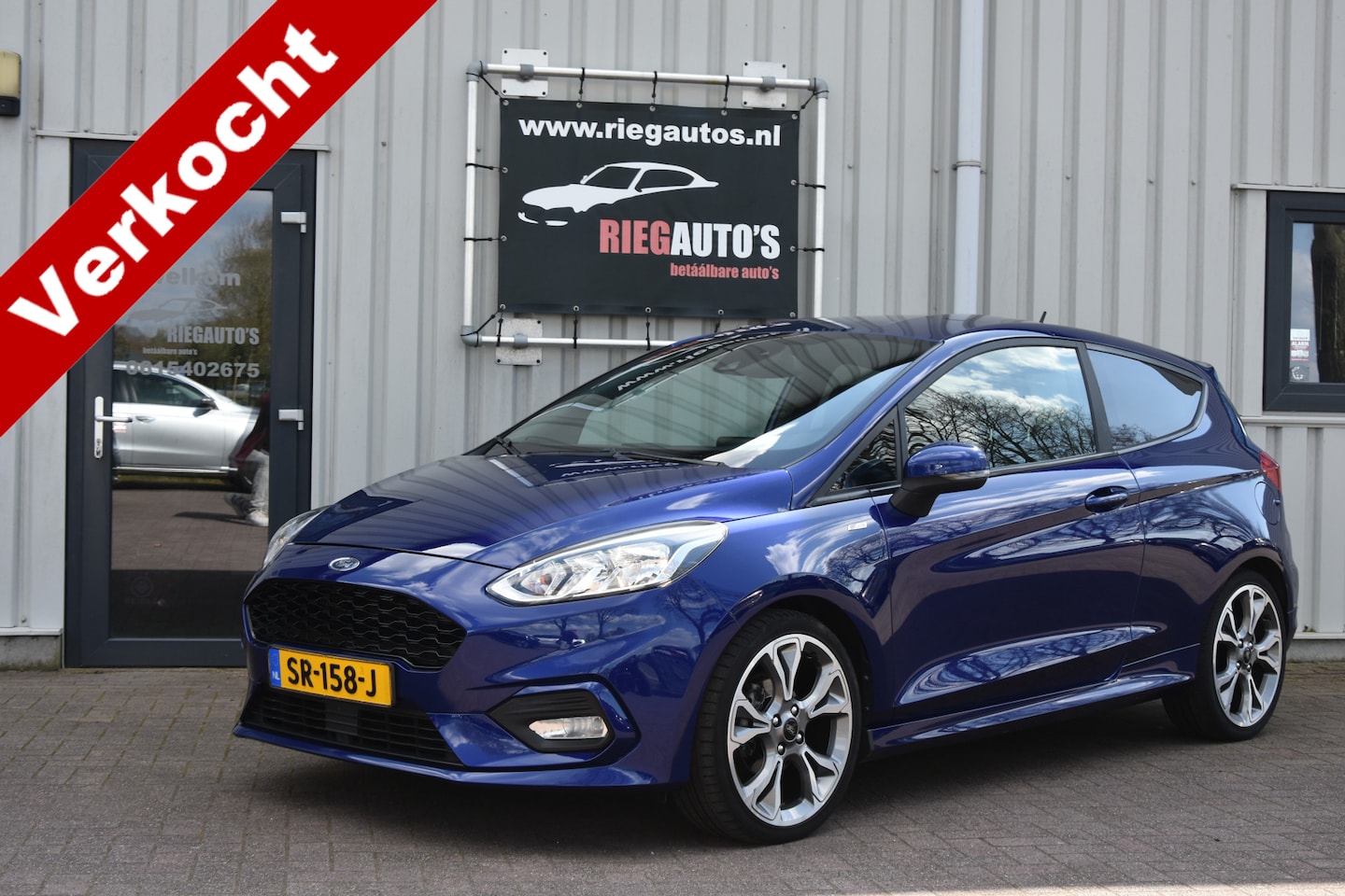 Ford Fiesta - 1.0 126PK ST-Line. Clima, Cruise, Stoelverwarming, PDC, Camera!! - AutoWereld.nl