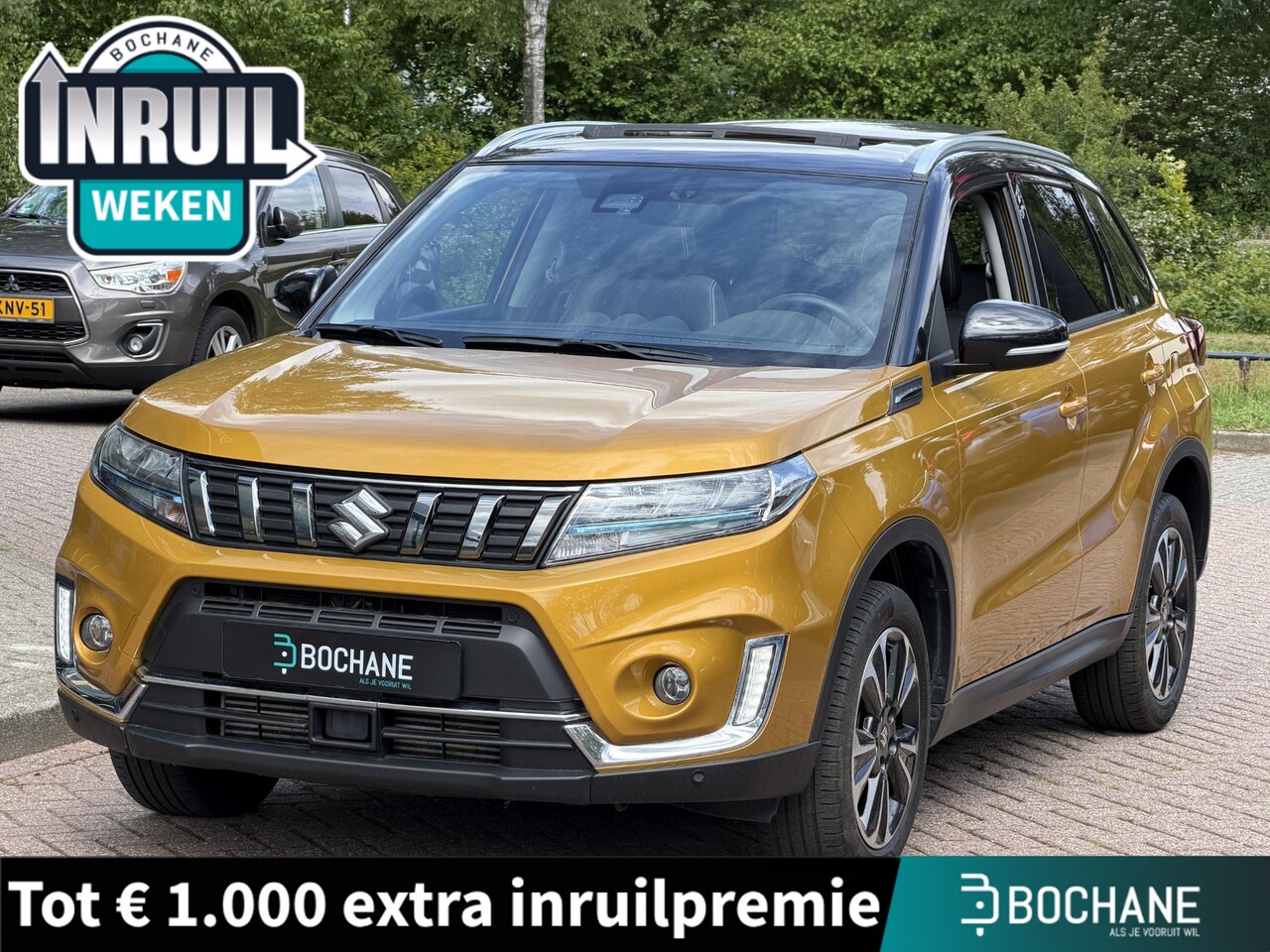 Suzuki Vitara - 1.4 Boosterjet Style Smart Hybrid 129PK | Panoramadak | Half-leder | Climate Control | Ada - AutoWereld.nl