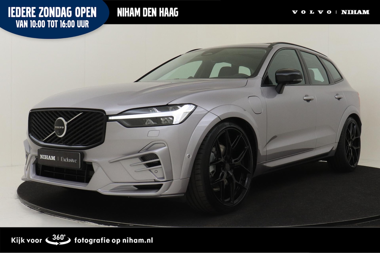 Volvo XC60 - II T6 PLUG-IN HYBRID AWD ULTRA DARK EXECUTIVE ED. *HEICO SPECIAL BY VOLVO NIHAM!* -PANO.DA - AutoWereld.nl