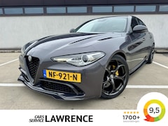 Alfa Romeo Giulia - 2.0T Super Veloce Tuning 310PK | Full Carbon | Leer | Appel-Android | 19" Breedset || Scha