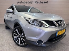 Nissan Qashqai - 1.2 Tekna Leder Led Clima Navi Cruise Panodak Trekhaak Incl 12Mnd Garantie