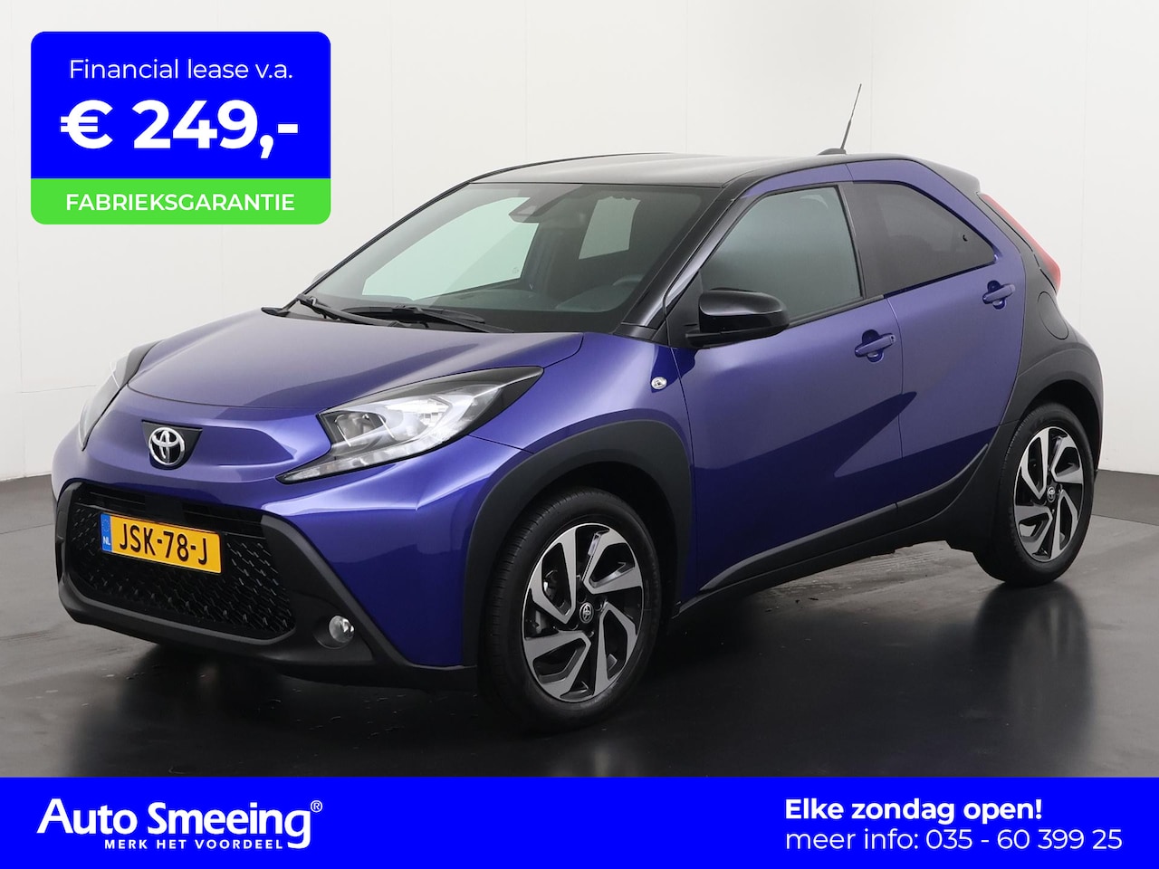 Toyota Aygo X - 1.0 VVT-i MT Play Two-Tone | Stoelverwarming | Camera | Adaptief Cruise | Zondag Open! - AutoWereld.nl