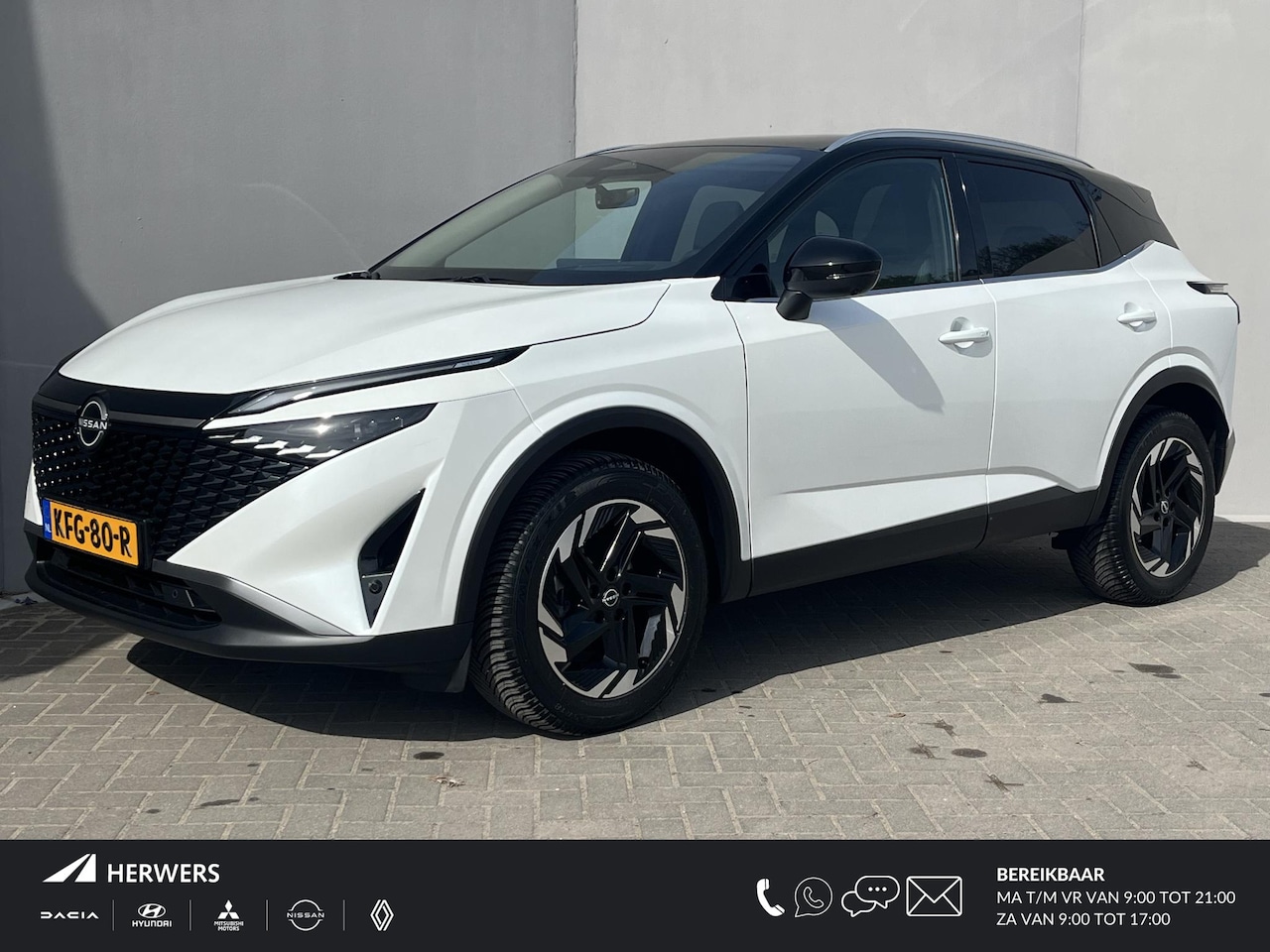 Nissan Qashqai - 1.3 MHEV Xtronic N-Connecta / 1800kg Trekgewicht / Cold Pack / 360 Camera / Elektrische Ac - AutoWereld.nl