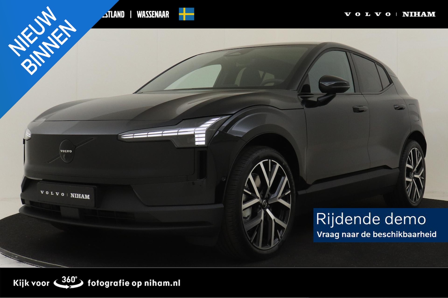 Volvo EX30 - TWIN MOTOR PERF. ULTRA BLACK EDITION EUROPA 69 kWh -PANO.DAK|HARMAN/KARDON|360°CAM|AUT.INP - AutoWereld.nl