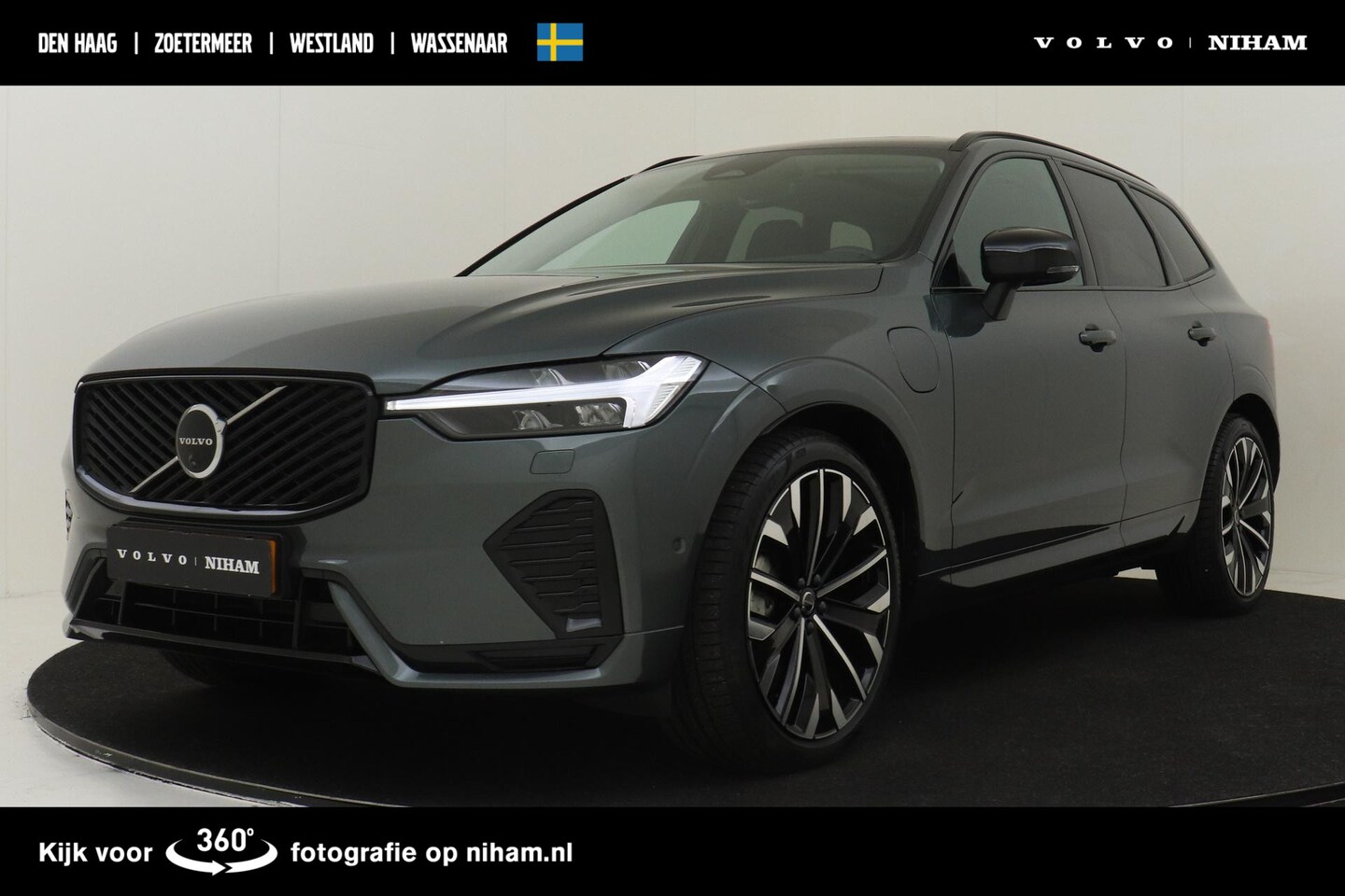 Volvo XC60 - II T6 PLUG-IN HYBRID AWD ULTRA DARK -PANO.DAK|HARMAN/KARDON|360°CAM|LUCHTVERING|PRIVACY.GL - AutoWereld.nl