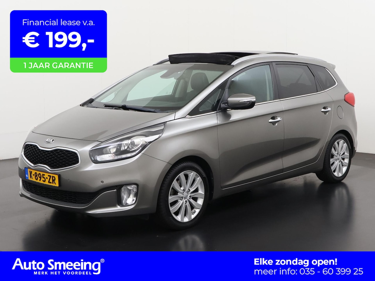 Kia Carens - 1.6 GDi ExecutiveLine | 7 Pers | Trekhaak | Panoramadak | Zondag Open! - AutoWereld.nl