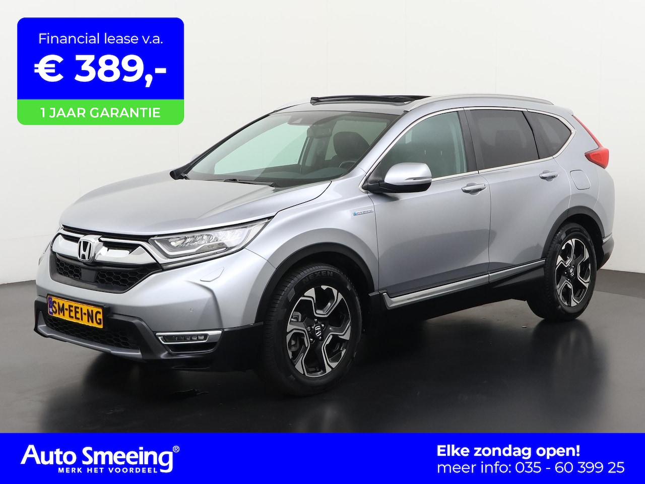 Honda CR-V - 2.0 Hybrid Executive | Panoramadak | Leder | Zondag Open! - AutoWereld.nl