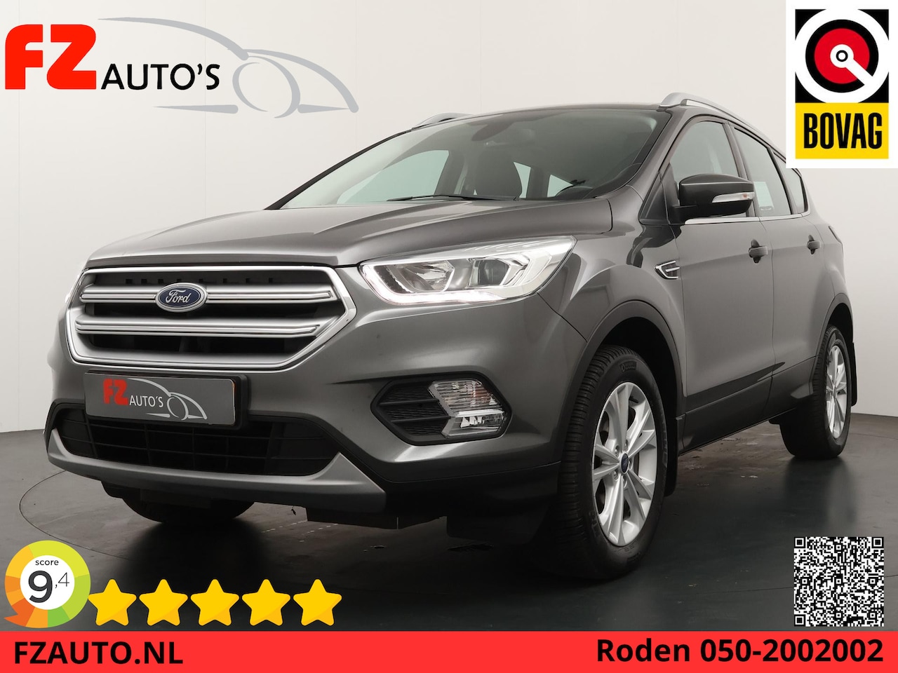 Ford Kuga - 1.5 EcoBoost Titanium - Trekhaak - Navigatie - Parkeersensoren Achter - Keyless Entry & St - AutoWereld.nl