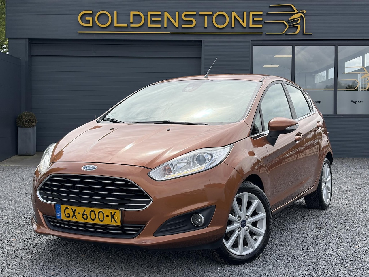 Ford Fiesta - 1.0 EcoBoost Titanium 2e Eigenaar,Navi,102pk,5 Deurs,Lm velgen,Clima,Cruise,Pdc,N.A.P,D-ri - AutoWereld.nl