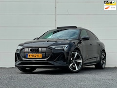 Audi e-tron Sportback - S quattro 504 PK Org NL Pano B&O RS zetels Black optic 360 camera Trekhaak incl Care onder