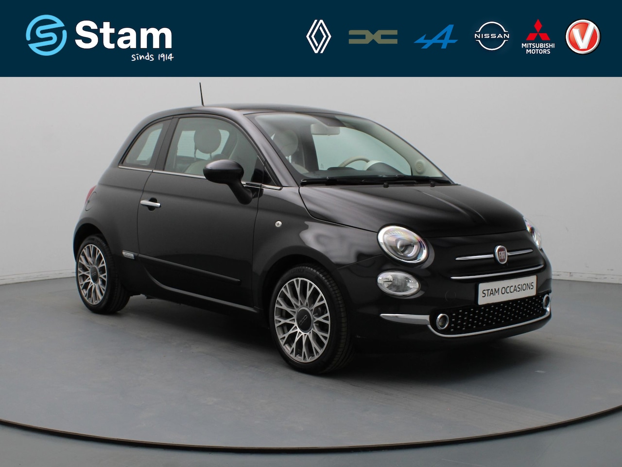 Fiat 500 - TwinAir Turbo 80pk Collezione Cruise | Navi | Parkeersens. achter | Panoramadak - AutoWereld.nl