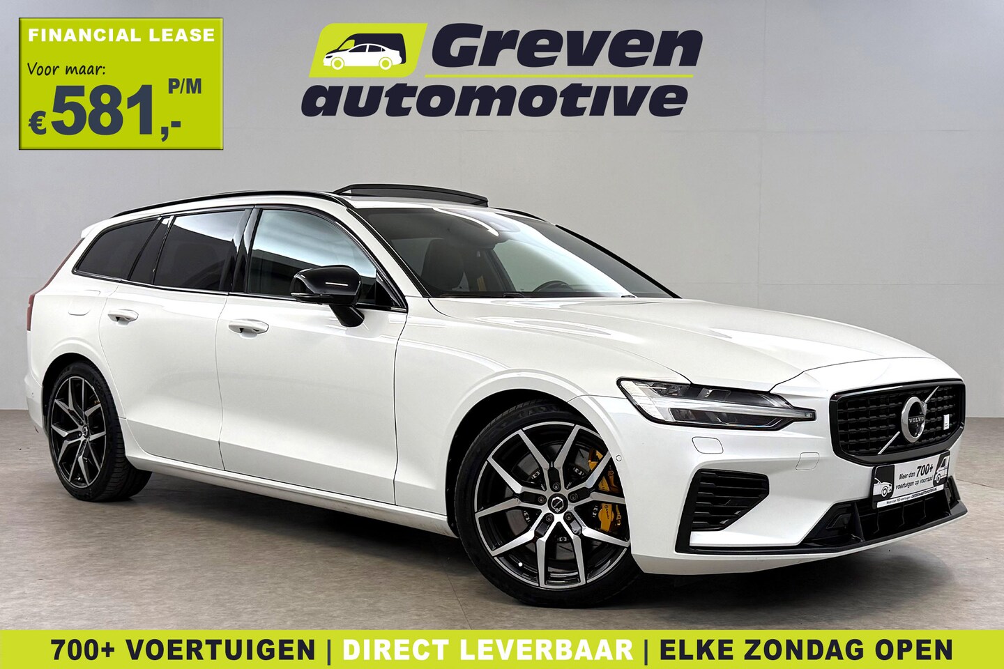 Volvo V60 - 2.0 T8 AWD Polestar Engineered | Pano | Memory | HuD | B&W | Sfeer | Virtual | 360° | Carp - AutoWereld.nl