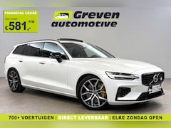 Volvo V60 - 2.0 T8 AWD Polestar Engineered | Pano | Memory | HuD | B&W | Sfeer | Virtual | 360° | Carp