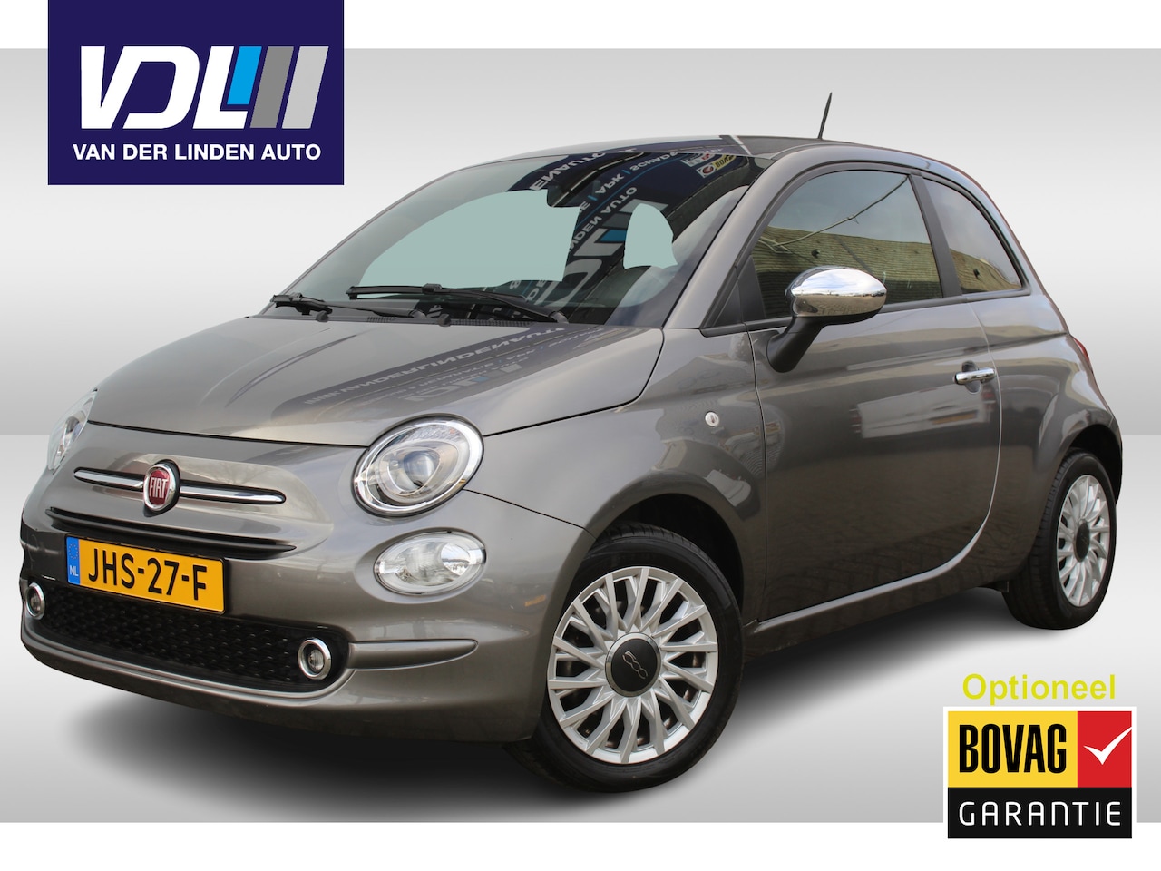 Fiat 500 - 1.0 Hybrid Apple carplay/ Android auto l 15" velgen l Airco l Cruise control - AutoWereld.nl