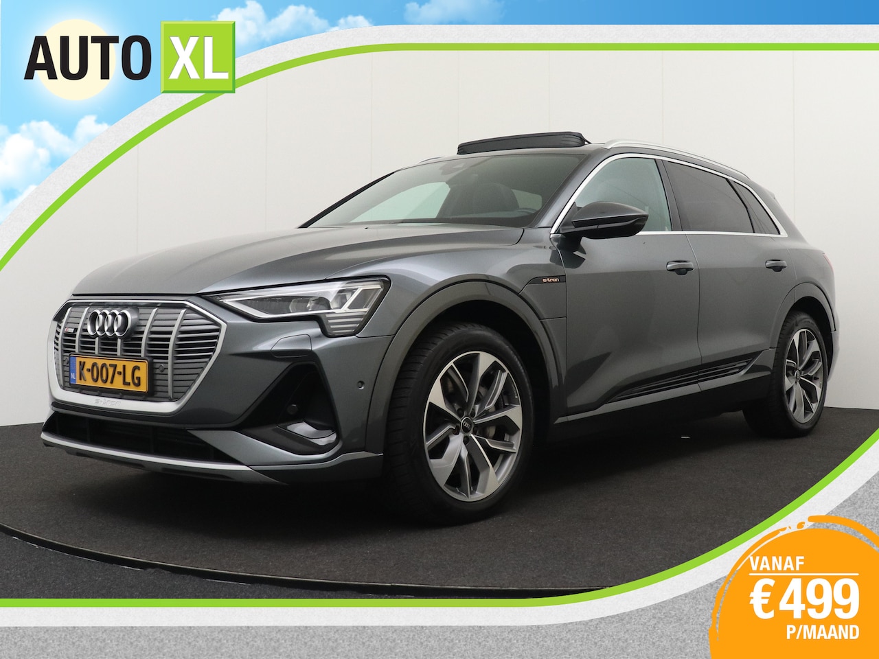 Audi e-tron - 55 quattro S-Line 95 kWh Pano-dak Adap.Cruise Matrix-LED - AutoWereld.nl