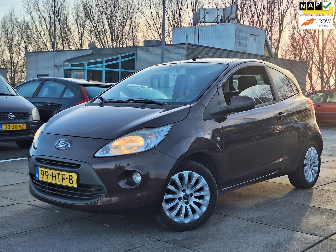 Ford Ka - €1850,-1.2 Titanium Airco Apk 2027 Nappas - AutoWereld.nl