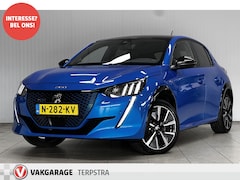 Peugeot e-208 - EV GT Pack 50 kWh /90% SOH /LED Koplampen /Camera /Leder + Alcantara /Zwarte Hemel /Apple