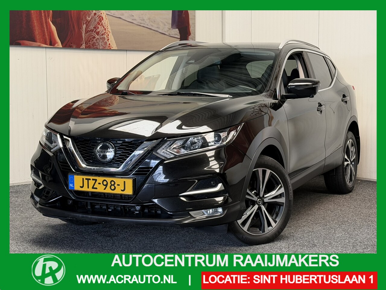 Nissan Qashqai - 1.2 TEKNA 360 CAMERA NAVIGATIE CRUISE CONTROL CLIMATE CONTROL STOELVERWARMING BLUETOOTH TE - AutoWereld.nl