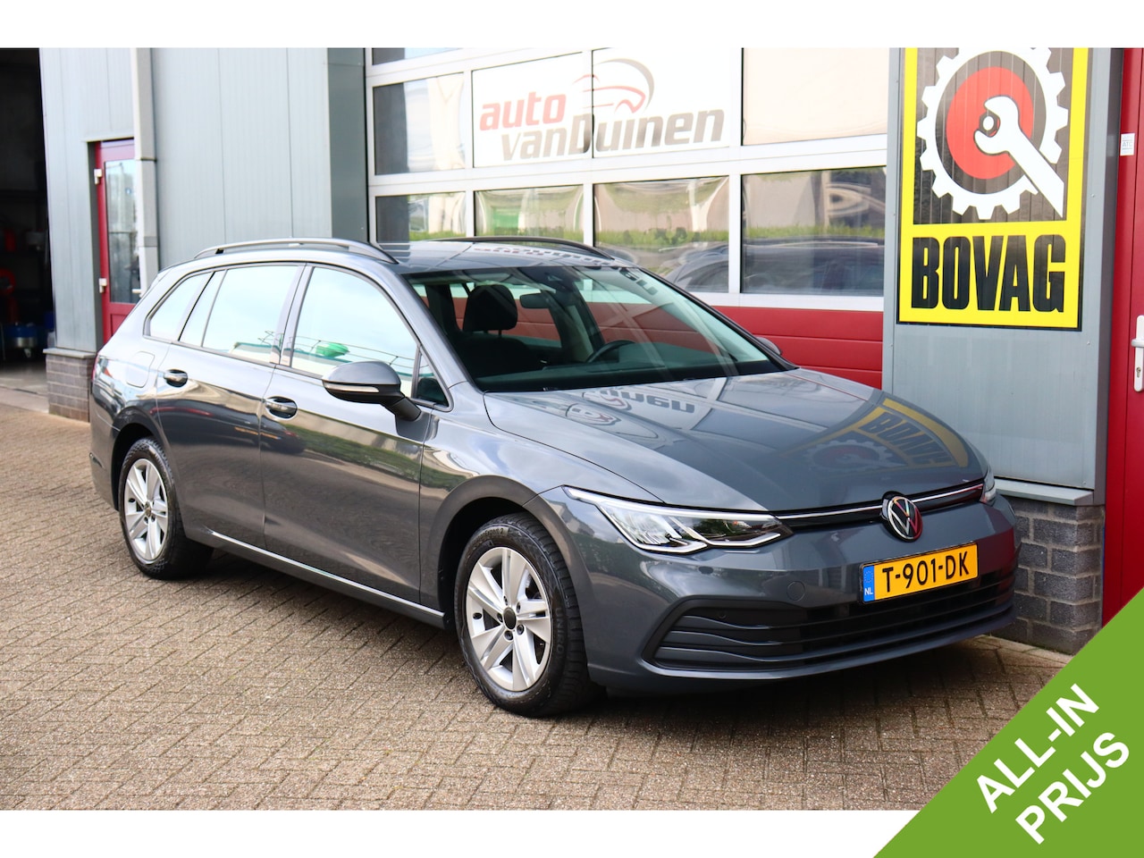 Volkswagen Golf Variant - 1.0 eTSI Life O.a: PDC, ACC, Clima, Carplay, Navi, DAB, LED, Etc. All-in prijs! - AutoWereld.nl