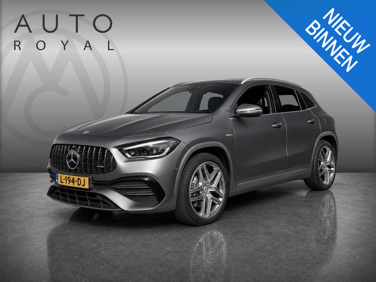 Mercedes-Benz GLA-Klasse - AMG 35 4MATIC AUTOMAAT| PANORAMADAK |NAVIGATIE | CAMERA | HEAD-UP DISPLAY |BURMEISTER AUDI - AutoWereld.nl