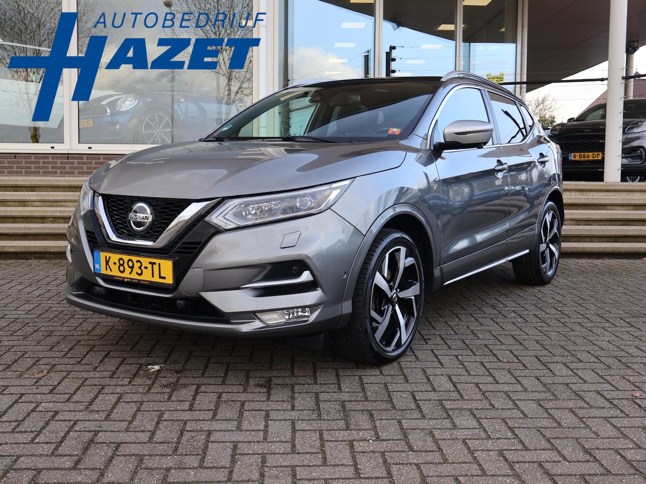 Nissan Qashqai - 1.3 DIG-T TEKNA+ PANORAMA | LEDER | 360 CAMERA | ADAPTIVE CRUISE | BOSE | STOELVERW. | 19 - AutoWereld.nl