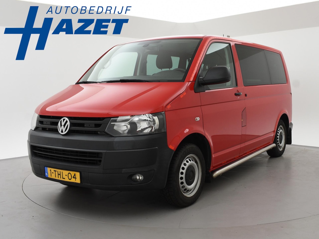 Volkswagen Transporter Kombi - 2.0 TDI 140 PK DSG AUT. L1H1 PERSONENBUS + 220V + CAMERA | NAVIGATIE | TREKHAAK | STANDKAC - AutoWereld.nl