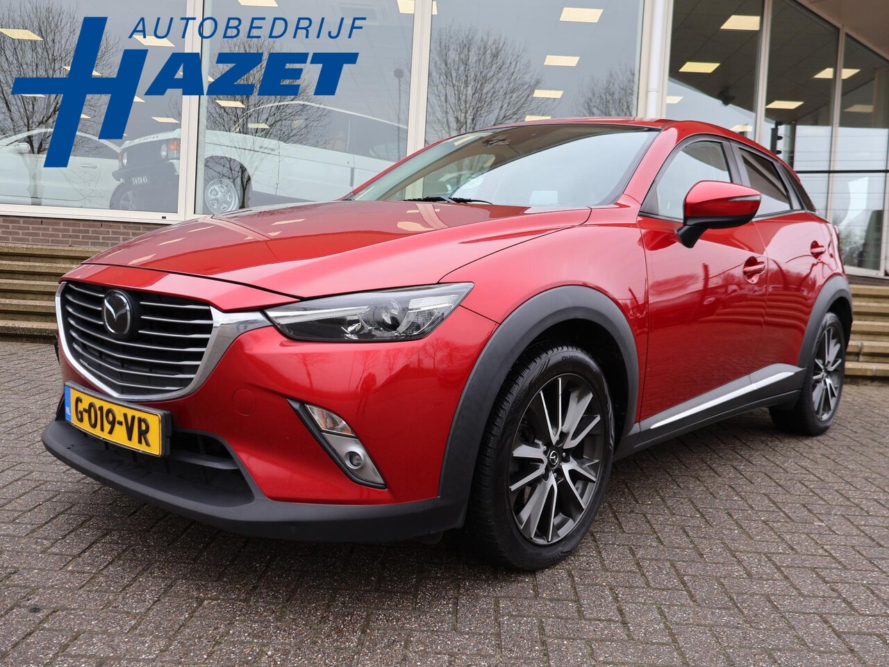 Mazda CX-3 - 2.0 SkyActiv-G 150 PK 4WD AUT. GT-M + TREKHAAK | HEAD-UP | ADAPTIVE CRUISE | BOSE | LEDER/ - AutoWereld.nl