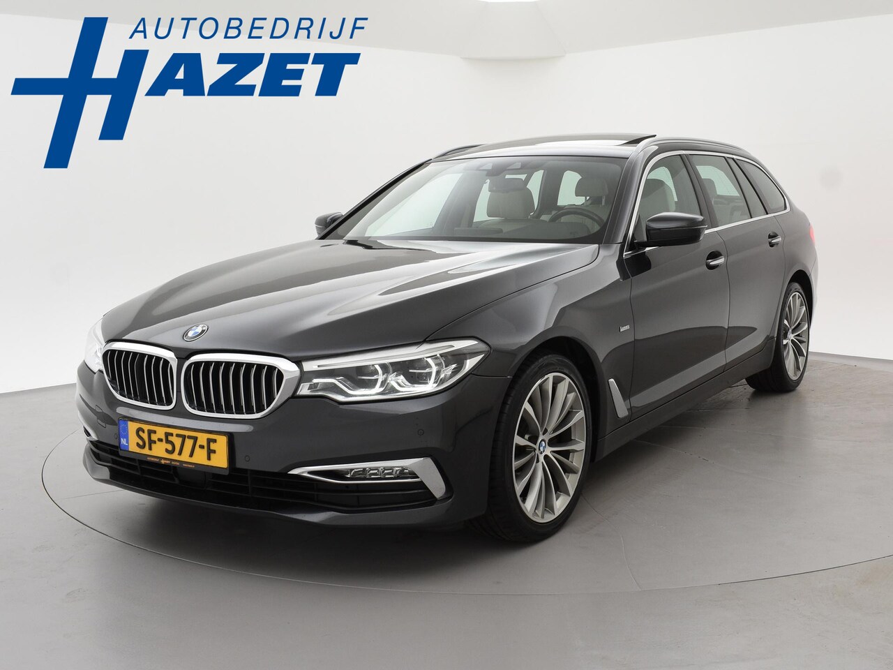 BMW 5-serie Touring - 520i H.E. 184 PK AUT. LUXURY LINE + COMFORTZETELS | AFN. TREKHAAK | PANORAMA | LIVE COCKPI - AutoWereld.nl