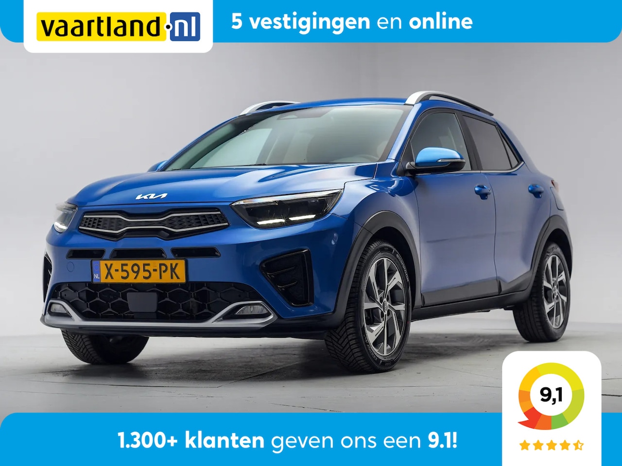 Kia Stonic - 1.0 T-GDi MHEV GT-Line [ Adapt.cruise Navi Apple/Android Half - Leder Stoelverwarming] - AutoWereld.nl