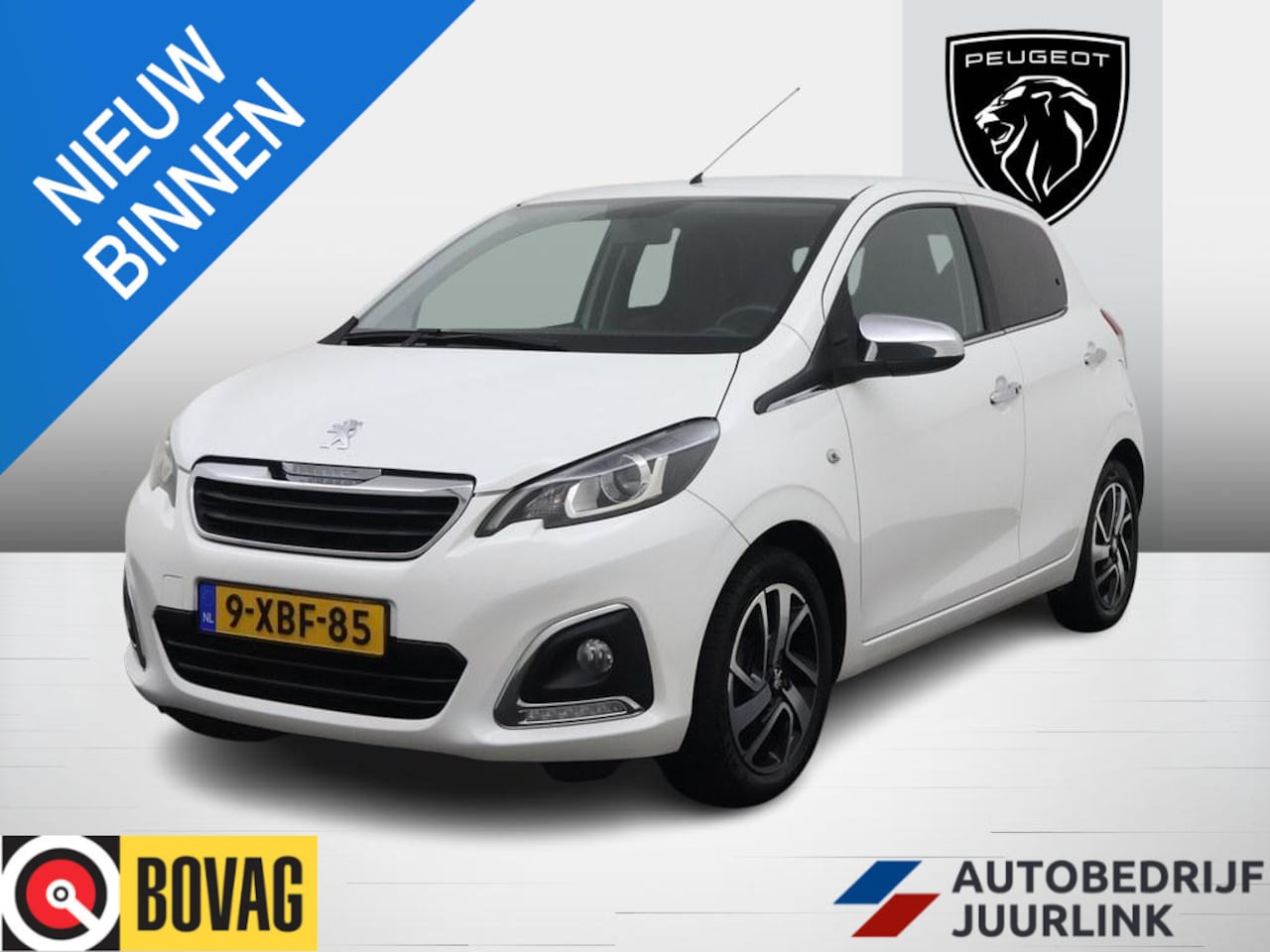 Peugeot 108 - 1.0 e-VTi Première Camera/Ecc/Lmv/El.Pakket - AutoWereld.nl
