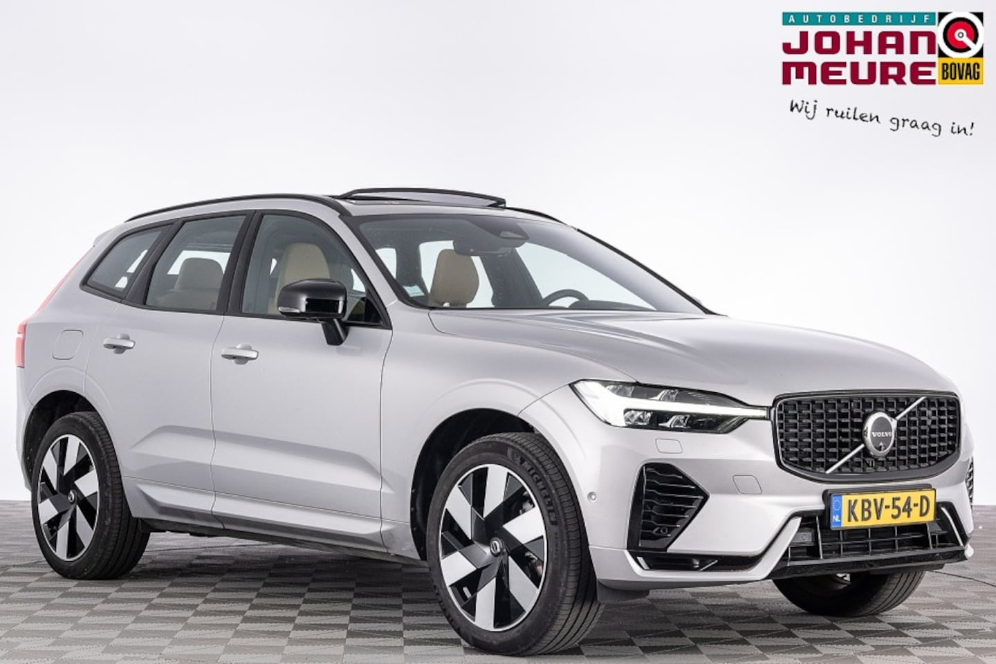 Volvo XC60 - 2.0 T6 Plug-in hybrid AWD Ultimate Dark | PANORAMADAK | harman/kardon | LEDER . - AutoWereld.nl