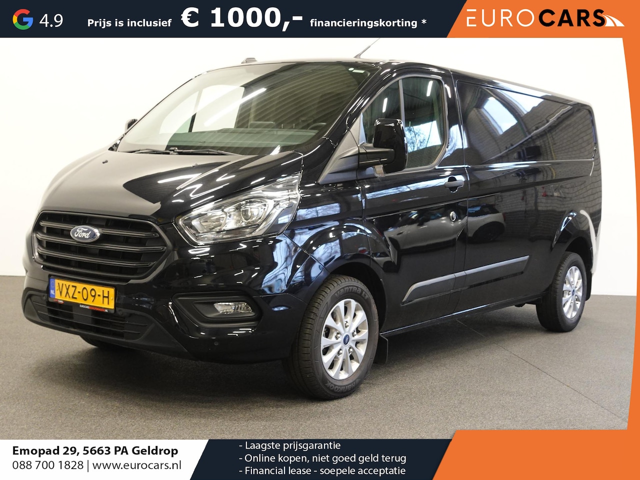 Ford Transit Custom - 300 2.0 TDCI L2H1 Trend Automaat Airco Navigatie Cruisecontrol Camera Parkeersensoren - AutoWereld.nl