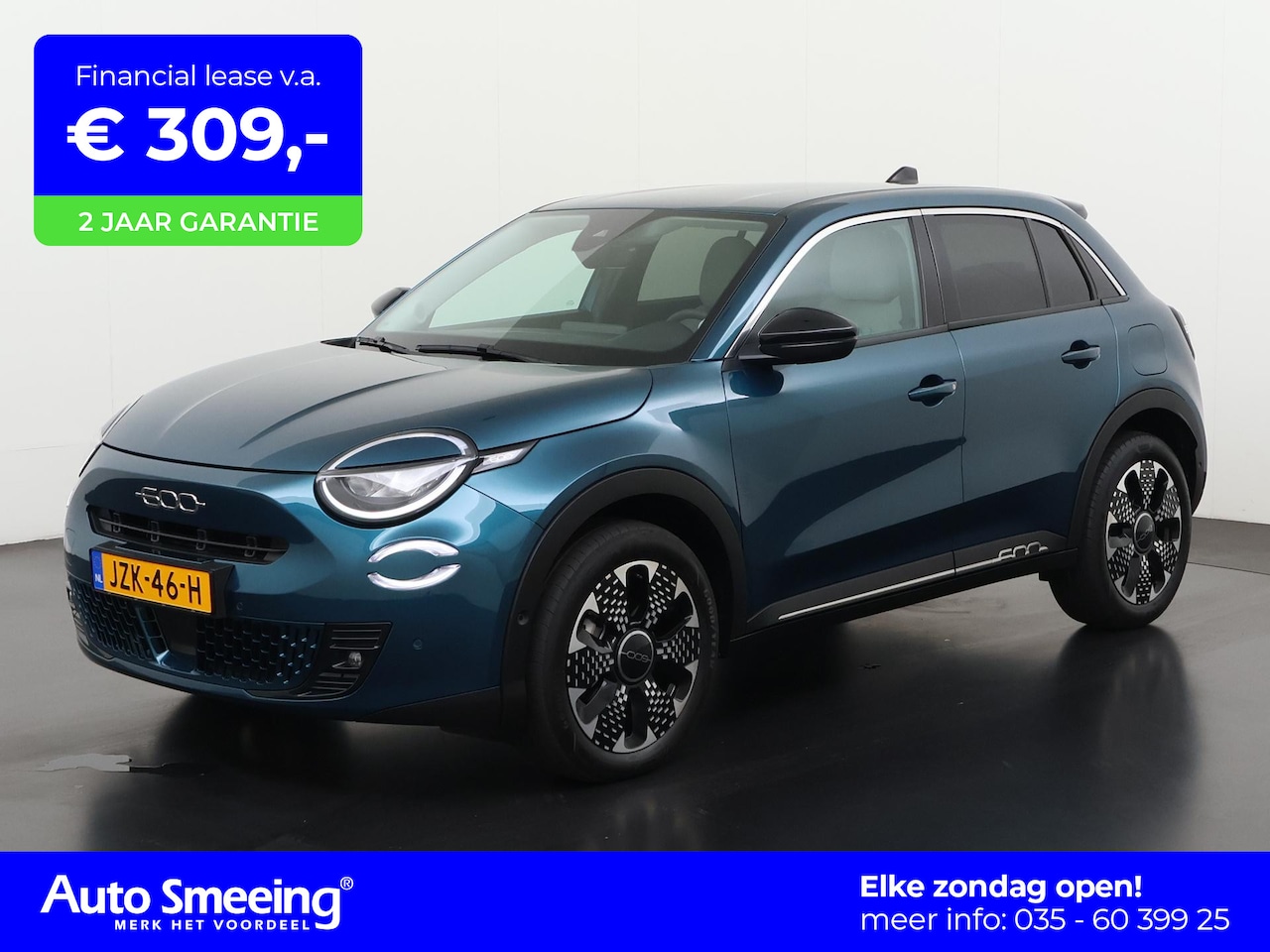 Fiat 600 - 1.2 Hybrid La Prima | Leder | Camera | Adaptive cruise | Zondag open! - AutoWereld.nl