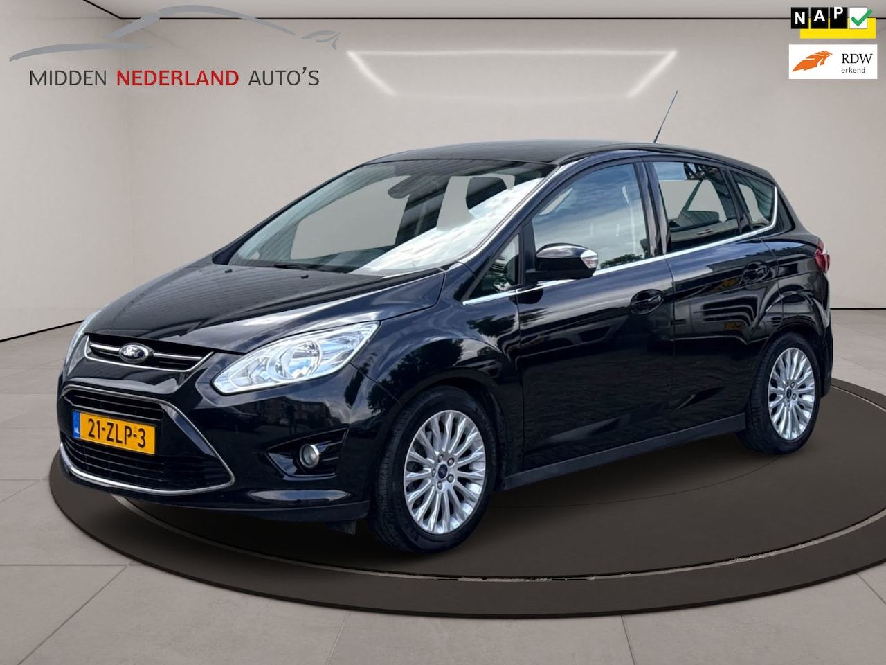 Ford C-Max - 1.6 EcoBoost Titanium * TREKHAAK * ONDERHOUD HISTORIE * NAP PAS * - AutoWereld.nl