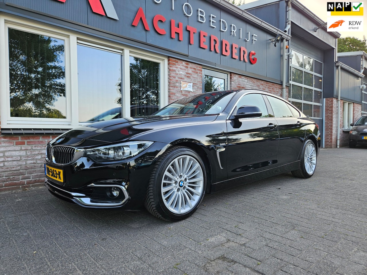BMW 4-serie Gran Coupé - 418i High Executive Automaat! Leer! LED! Navigatie! NAP! Mooie/Nette Auto! - AutoWereld.nl