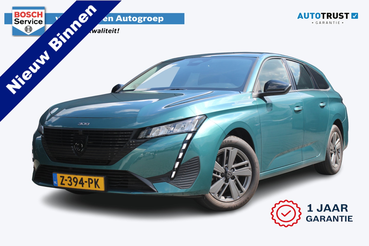 Peugeot 308 SW - 1.2T 130PK | Active Pack Business | Incl. 12 maanden garantie | Adaptieve cruise control | - AutoWereld.nl