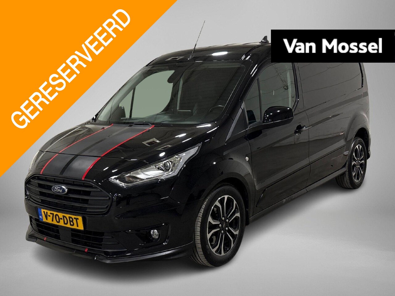 Ford Transit Connect - 1.5 EcoBlue L2 Sport Automaat Camera ECC LHalf-leder Navigatie Carplay LM velgen Stoelverw - AutoWereld.nl