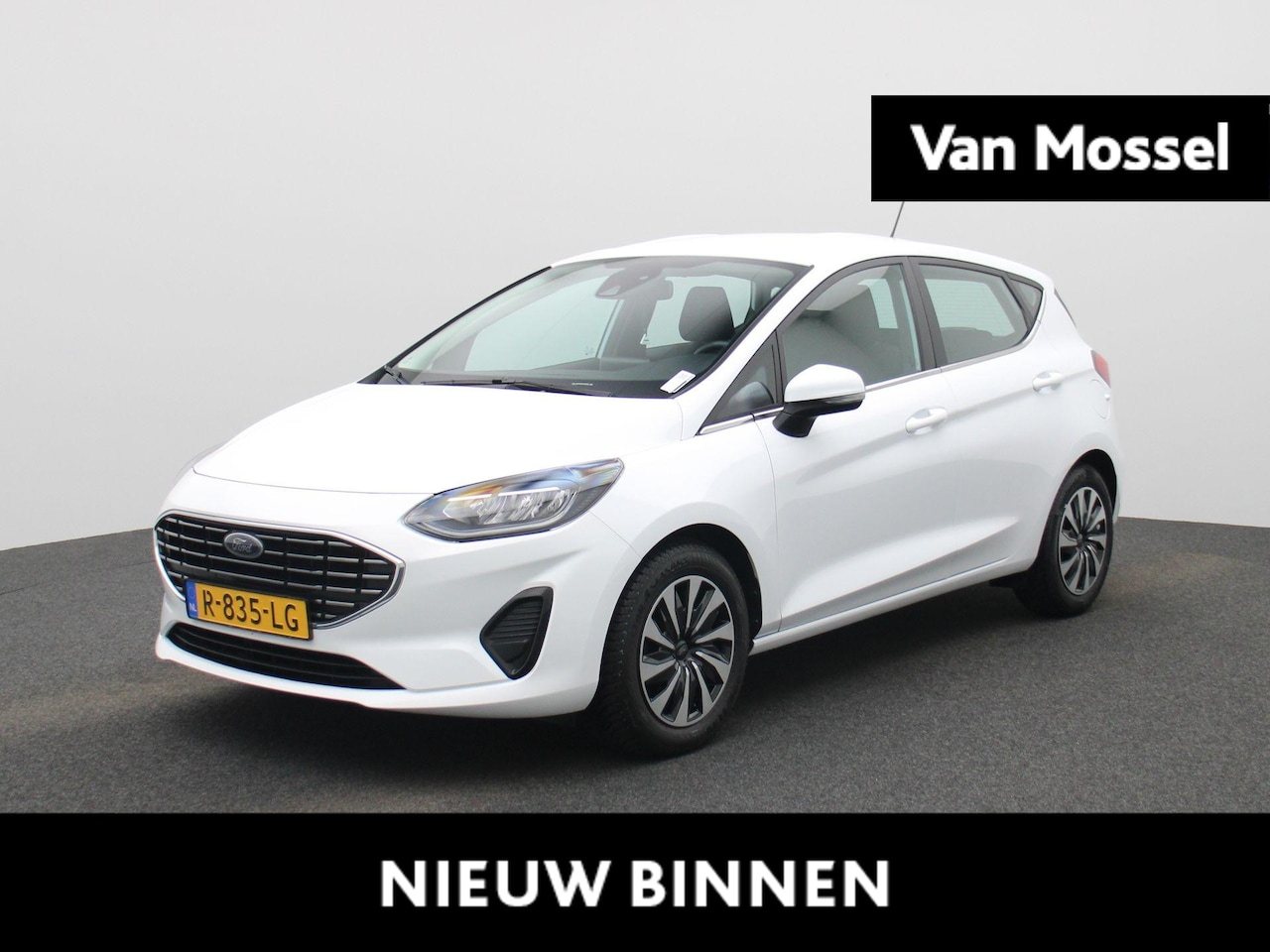 Ford Fiesta - 1.0 EcoBoost Hybrid Titanium | ANDROID AUTO | PARKEERSENS. | START STOP | DAB | FROZEN WHI - AutoWereld.nl