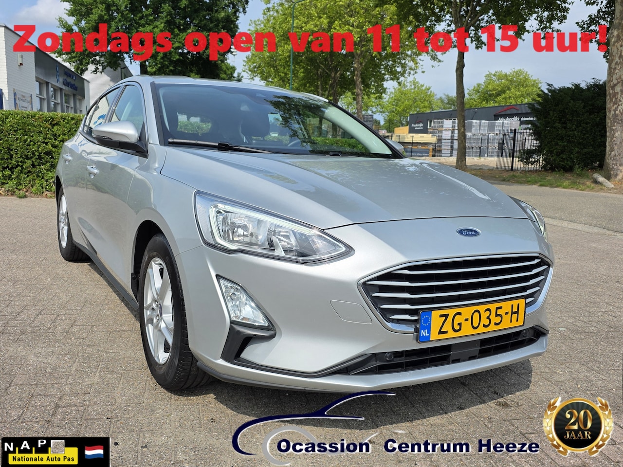 Ford Focus - 1.0 EB, 1e Eig! Carplay! Sensoren V+A! Apk 5-2027! Zondag OPEN! - AutoWereld.nl