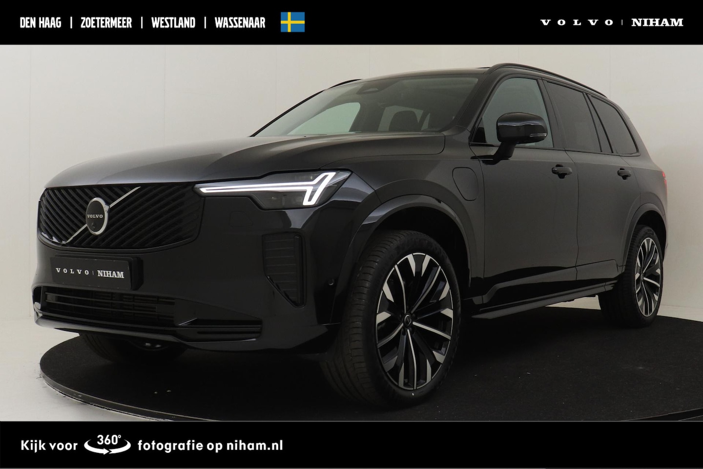 Volvo XC90 - II T8 PLUG-IN HYBRID AWD PLUS DARK -PANO.DAK|HARMAN/KARDON|360°CAM|ADAP.LED|POWER-SEATS|PR - AutoWereld.nl