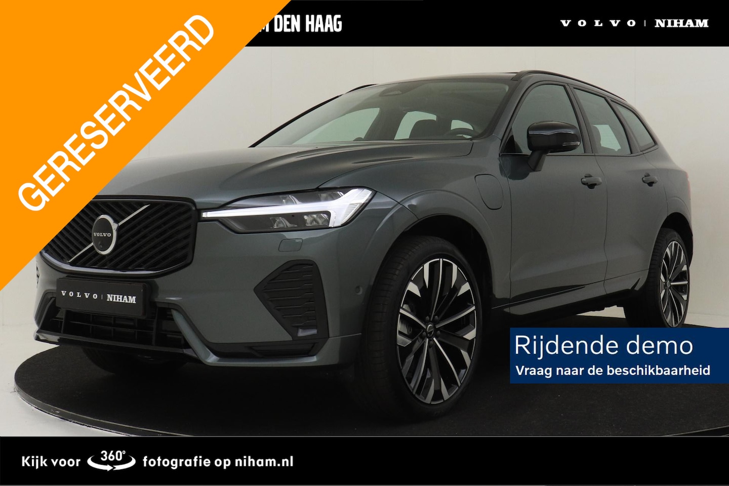 Volvo XC60 - II T6 PLUG-IN HYBRID AWD ULTRA DARK -PANO.DAK|BOWERS&WILKINS|LUCHTVERING|GEVENT.LEDER+MASS - AutoWereld.nl