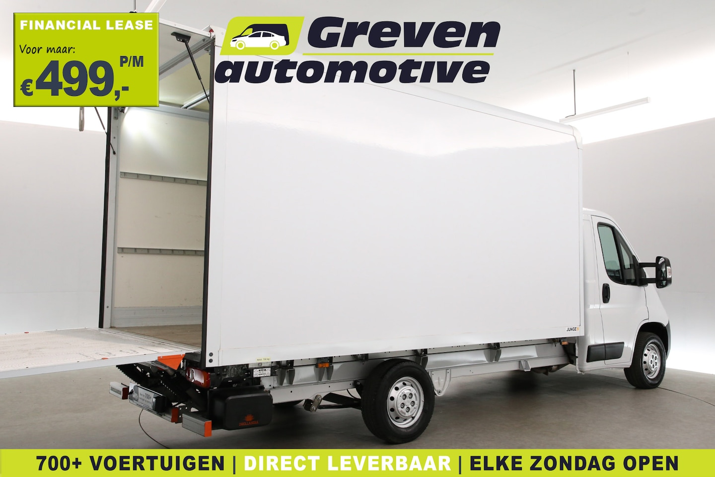 Citroën Jumper - 2.2 BlueHDi 140PK 3.5t | Bakwagen | Laadklep | Airco | Camera | Cruise | Carplay | 3 Zits - AutoWereld.nl