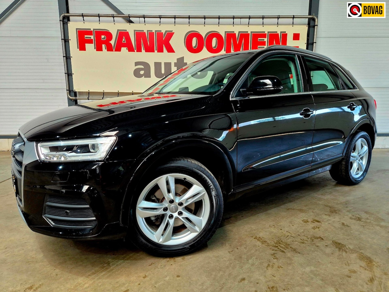 Audi Q3 - 1.4 TFSI 125PK Sport + OH historie|Trekhaak|LED|Keyless|Leder-alcantara|Navi|Climate|Cruis - AutoWereld.nl