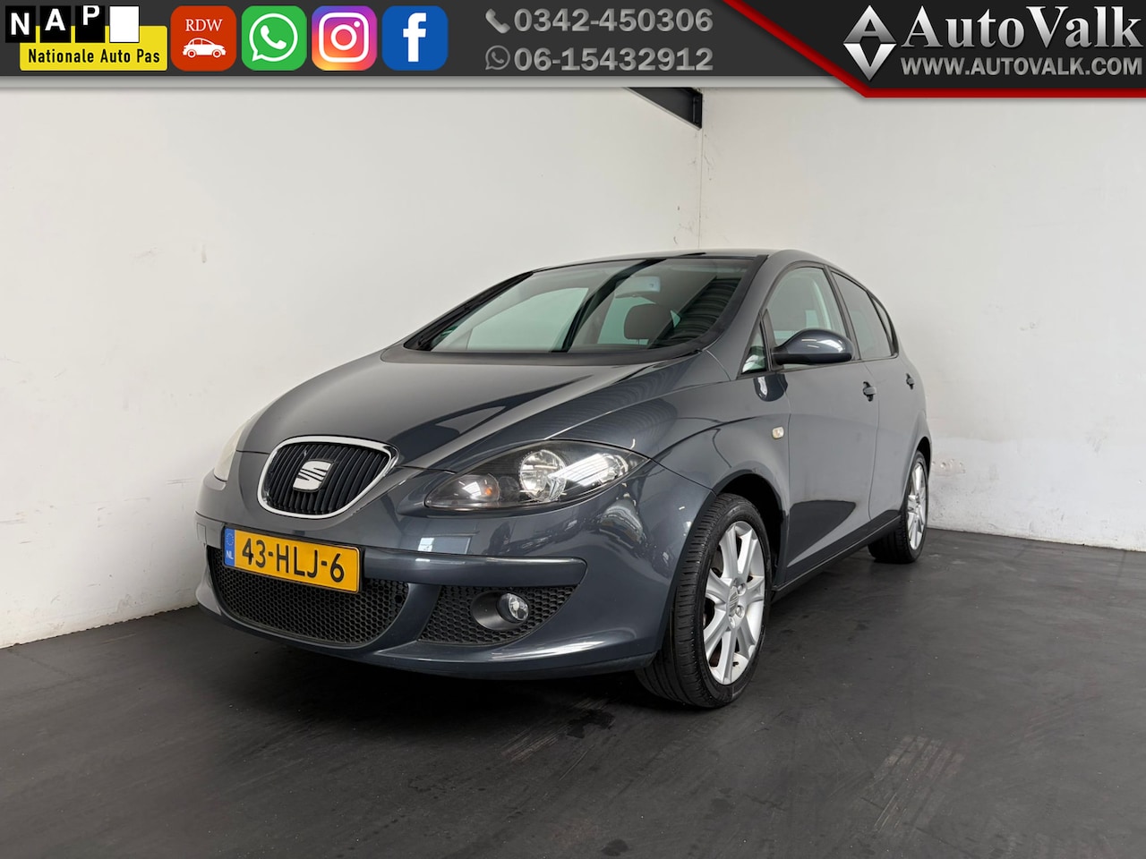 SEAT Altea - 1.6 Lifestyle. Clima, Cruise. Trekhaak! - AutoWereld.nl