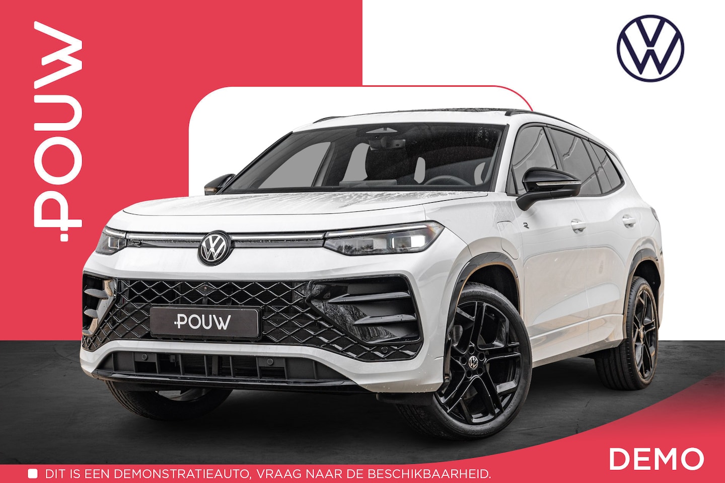 Volkswagen Tayron - 1.5 eHybrid 272pk DSG R-Line Edition | Panoramadak | Trekhaak | Massage | Harman Kardon Au - AutoWereld.nl