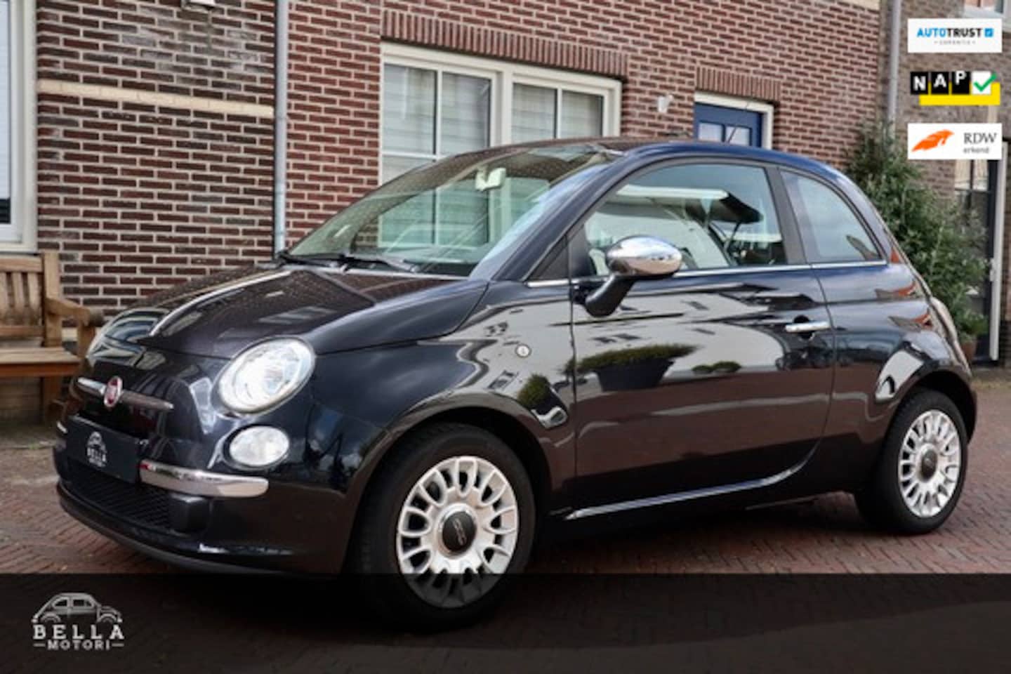 Fiat 500 - 0.9 TwinAir |NAP | Airconditioning | 15 inch lichtmetalen velgen | Chrome pakket | Start/S - AutoWereld.nl