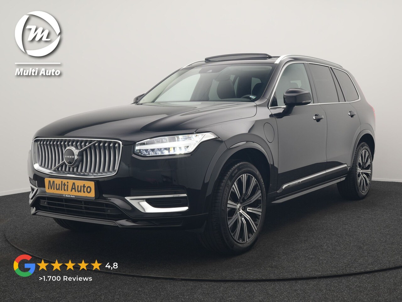 Volvo XC90 - T8 Recharge AWD Plus Bright 7 Persoons LONG RANGE PHEV 455pk Dealer O.H. | Panodak | Adapt - AutoWereld.nl